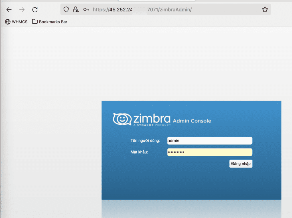 Hướng dẫn cài đặt chứng chỉ SSL mail Zimbra trên giao diện