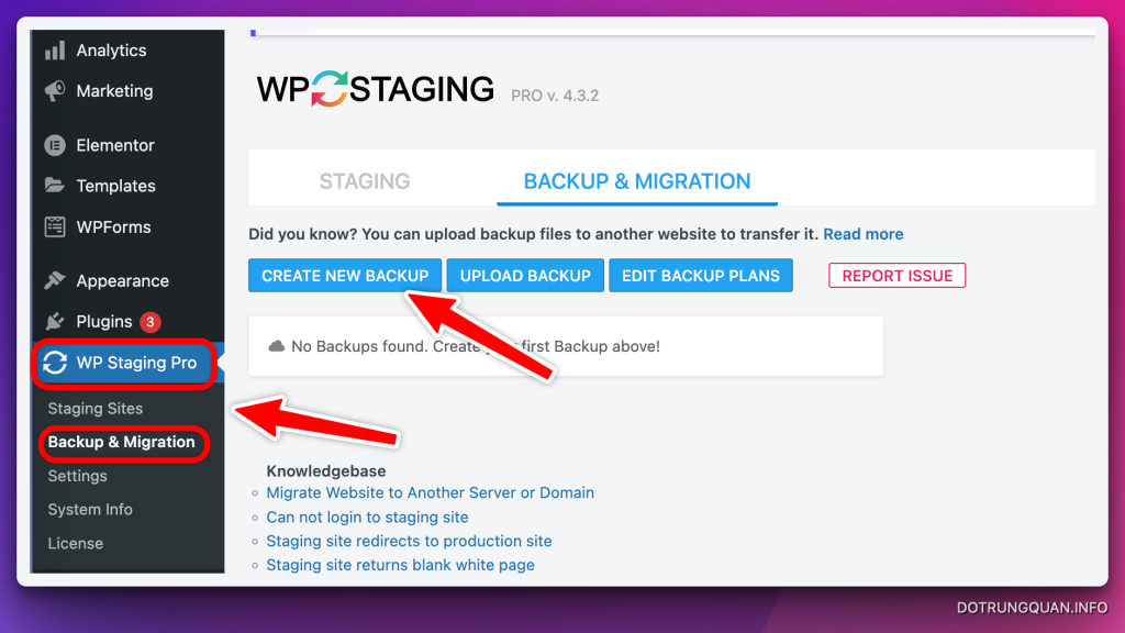Hướng dẫn sử dụng WP Staging Pro để Clone & Staging WordPress
