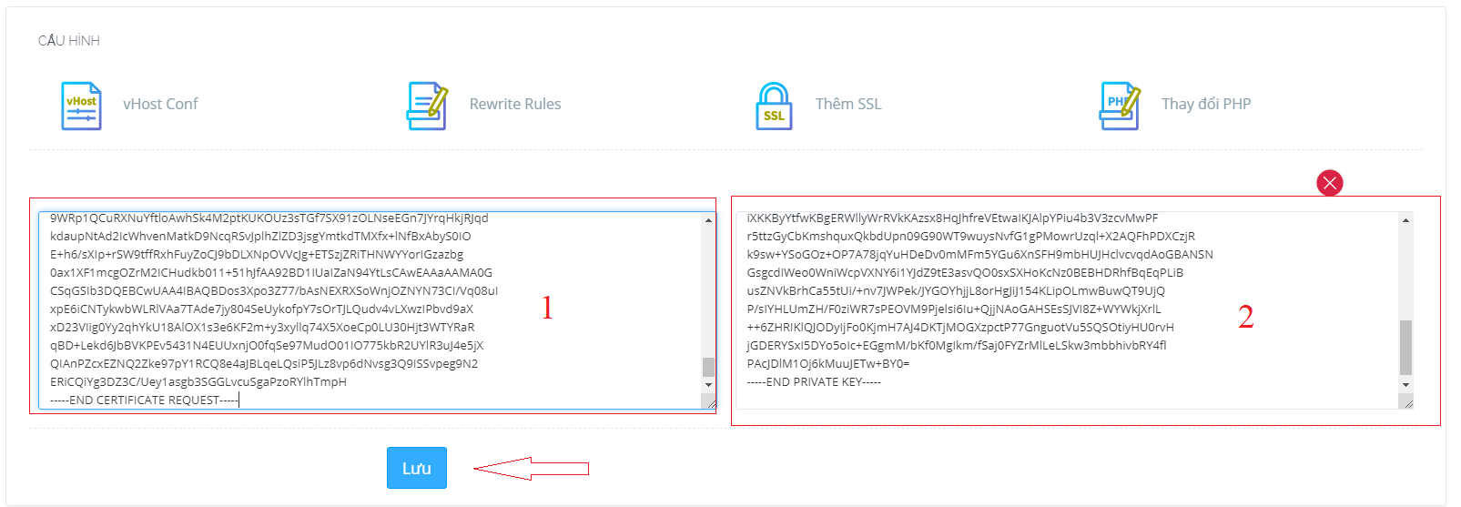 cài đặt SSL lên Cyber Panel