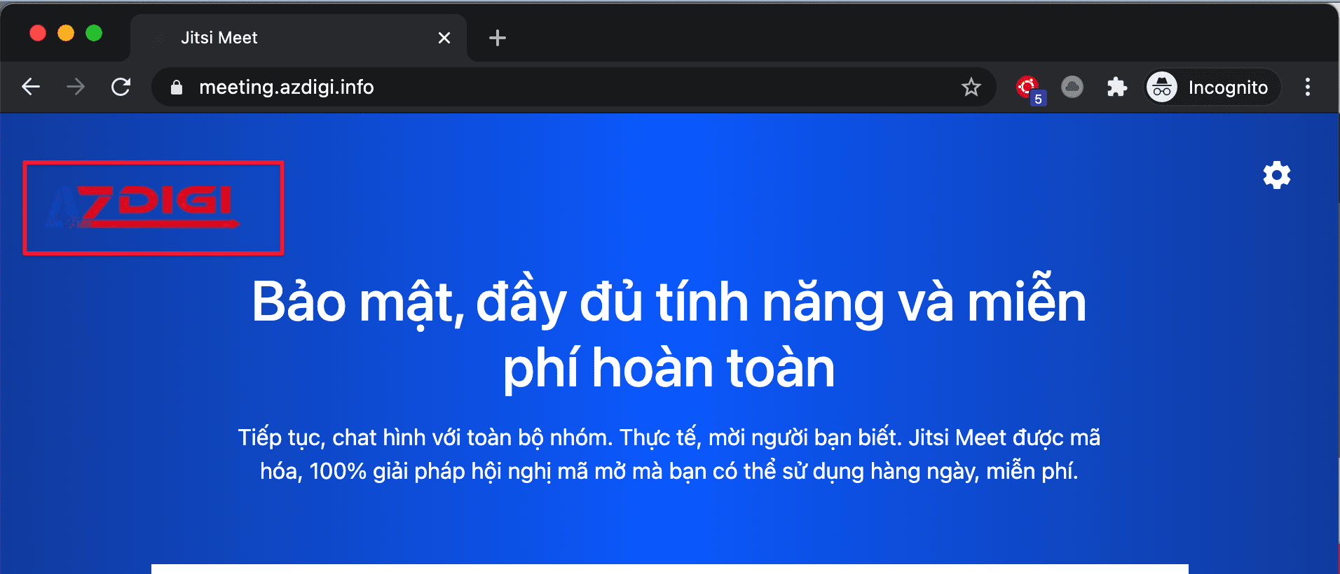 Hướng dẫn đổi Logo Jitsi Meet